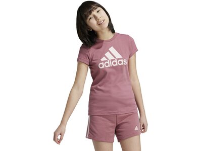ADIDAS Kinder Shirt Essentials Big Logo Cotton Pink