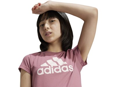 ADIDAS Kinder Shirt Essentials Big Logo Cotton Pink