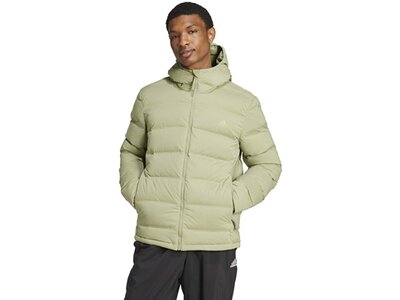 ADIDAS Herren Jacke Helionic Stretch Grau