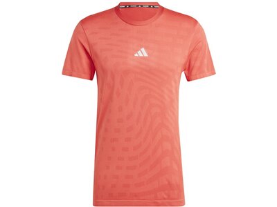 ADIDAS Herren Shirt Gym+ Training Seamless Orange
