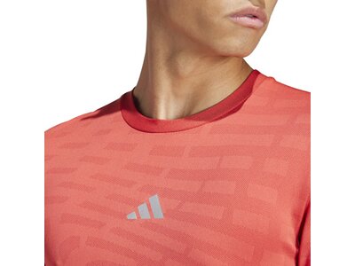 ADIDAS Herren Shirt Gym+ Training Seamless Orange