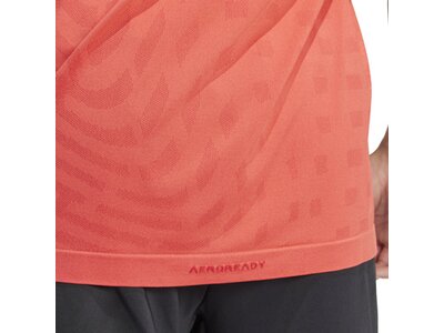 ADIDAS Herren Shirt Gym+ Training Seamless Orange