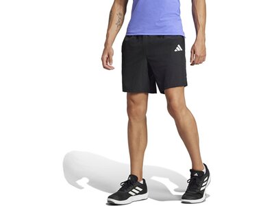 ADIDAS Herren Shorts Gym+ (Länge 7 Zoll) Schwarz