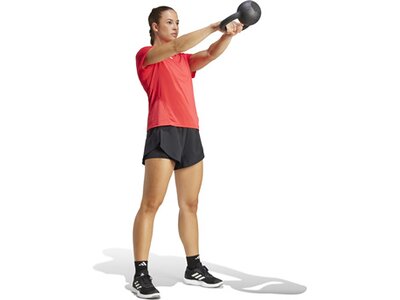 ADIDAS Damen Shirt Designed for Training Rot