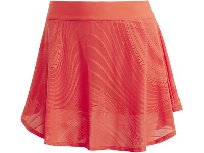ADIDAS Damen Rock Tennis Pro Climacool+ Print Skirt Rot