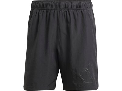 ADIDAS Herren Shorts Big Logo Schwarz