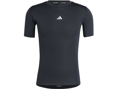 ADIDAS Herren Shirt TECHFIT Compression Training Schwarz