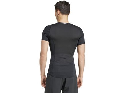 ADIDAS Herren Shirt TECHFIT Compression Training Schwarz
