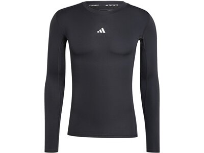 ADIDAS Herren Shirt TECHFIT Compression Training Schwarz