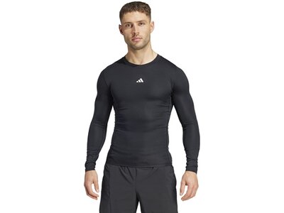 ADIDAS Herren Shirt TECHFIT Compression Training Schwarz