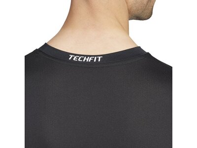 ADIDAS Herren Shirt TECHFIT Compression Training Schwarz