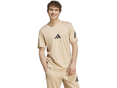 ADIDAS Herren Shirt Z.N.E. (normal & lang) Braun
