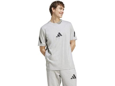 ADIDAS Herren Shirt Z.N.E. (normal & lang) Grau