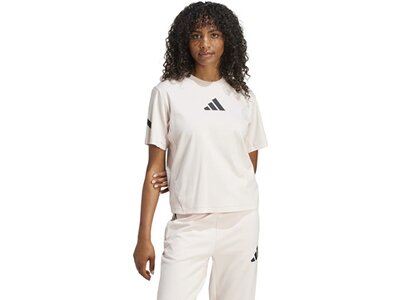 ADIDAS Damen Shirt Z.N.E. (normal & lang) Weiß