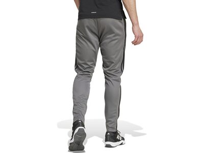 ADIDAS Herren Sporthose Train Essentials 3-Streifen Grau