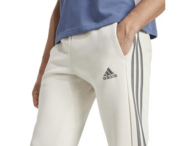 ADIDAS Herren Hose Essentials 3-Streifen Tapered Cuff (normal & lang) Grau