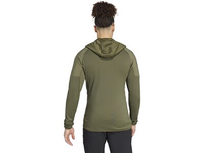 ADIDAS Herren Jacke TERREX Techrock Wind Braun