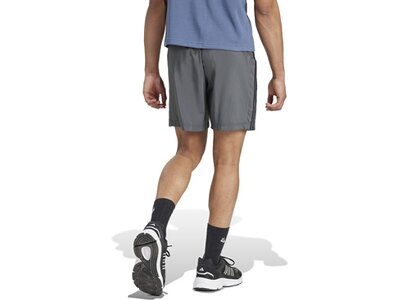ADIDAS Herren Shorts AEROREADY Essentials Chelsea 3-Streifen Grau