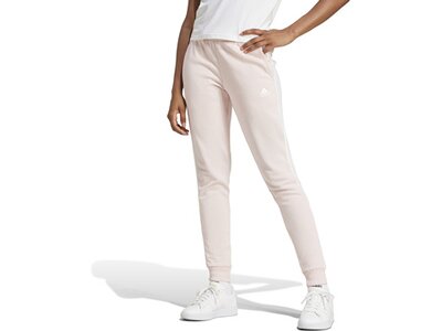 ADIDAS Damen Hose Essentials 3-Streifen French Terry Cuffed pink