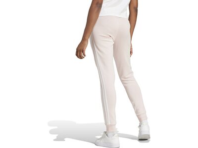 ADIDAS Damen Hose Essentials 3-Streifen French Terry Cuffed pink