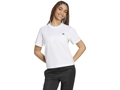 ADIDAS Damen Shirt Essentials Small Logo Weiß