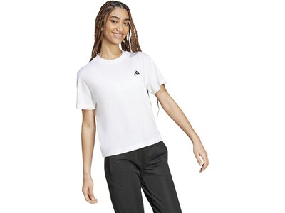 ADIDAS Damen Shirt Essentials Small Logo Weiß