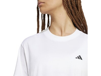 ADIDAS Damen Shirt Essentials Small Logo Weiß