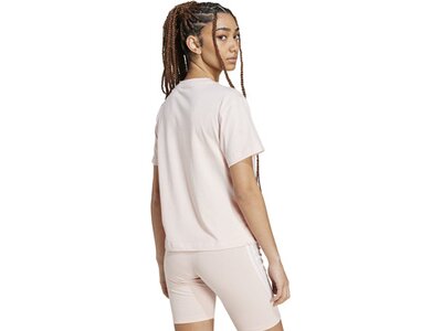 ADIDAS Damen Shirt Essentials Small Logo Pink
