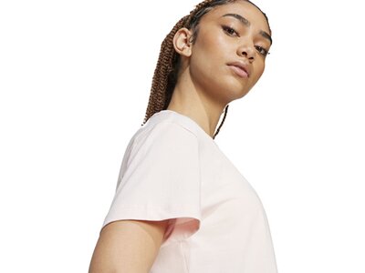 ADIDAS Damen Shirt Essentials Small Logo Pink