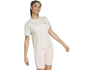 ADIDAS Damen Shirt Essentials Small Logo Weiß