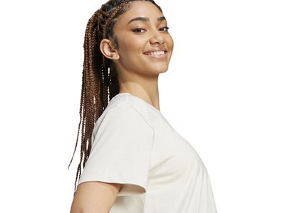 ADIDAS Damen Shirt Essentials Small Logo Weiß