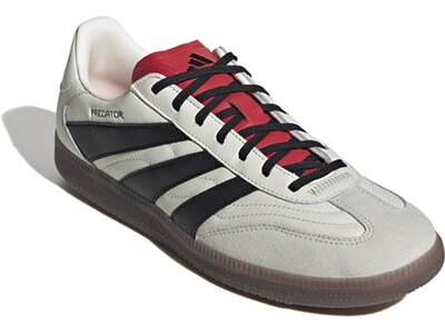 ADIDAS Herren Fussball-Hallenschuhe Predator Freestyle Indoor Boots Silber