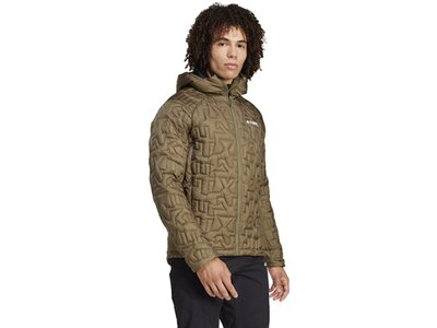 ADIDAS Herren Funktionsjacke Terrex Xperior PrimaLoft Loose Fill Isolationsjacke Braun