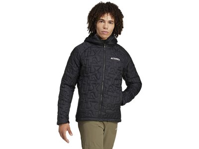 ADIDAS Herren Funktionsjacke Terrex Xperior PrimaLoft Loose Fill Hooded Isolationsjacke Schwarz