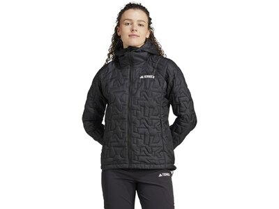 ADIDAS Damen Funktionsjacke Terrex Xperior PrimaLoft Loose Fill Hooded Isolationsjacke Grau