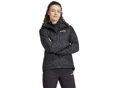 ADIDAS Damen Funktionsjacke Terrex Xperior PrimaLoft Loose Fill Hooded Isolationsjacke Grau