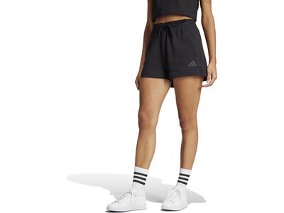 ADIDAS Damen Shorts ALL SZN French Terry Schwarz