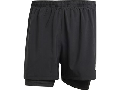 ADIDAS Herren Shorts Own the Run CLIMACOOL 2-in-1 Schwarz