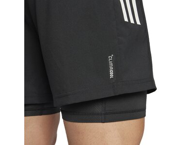 ADIDAS Herren Shorts Own the Run CLIMACOOL 2-in-1 Schwarz