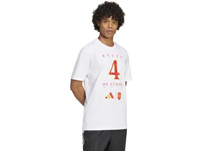 ADIDAS Herren Fanshirt Spanien Winners Weiß