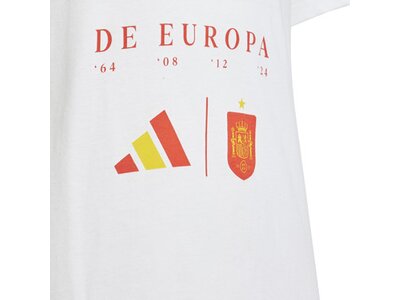 ADIDAS Kinder Fanshirt Spanien Winners Kids Weiß