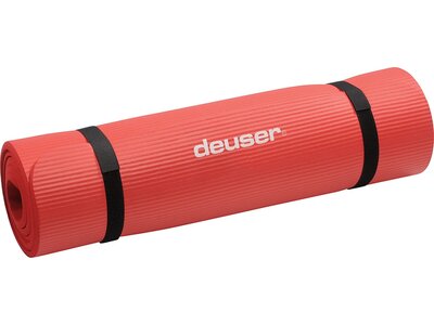 DEUSER Fitness-Matte (NBR) - rot Rot