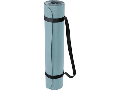 DEUSER Yoga-Matte (TPE) - mint/grau Grau