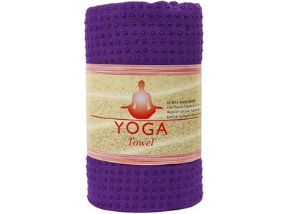 DEUSER Yogatuch - violett Rot
