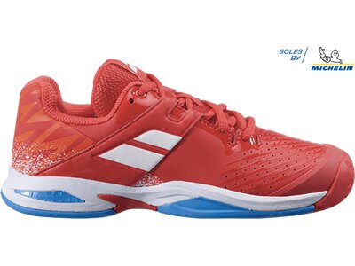 BABOLAT Kinder Tennisoutdoorschuhe PROPULSE AC JUNIOR Rot