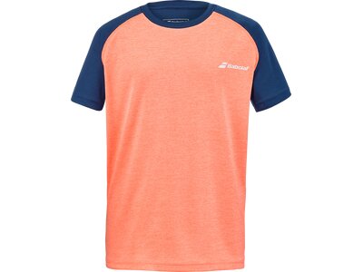 BABOLAT Kinder Shirt PLAY CREW NECK TEE BOY Orange