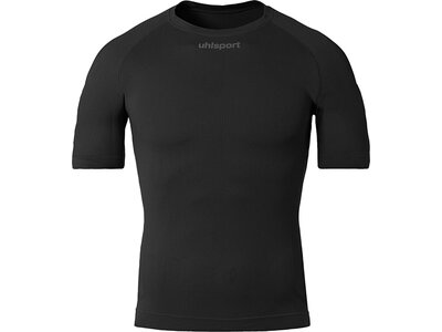 UHLSPORT Herren Overall Performance Baselayer Pro Kurzarm Schwarz