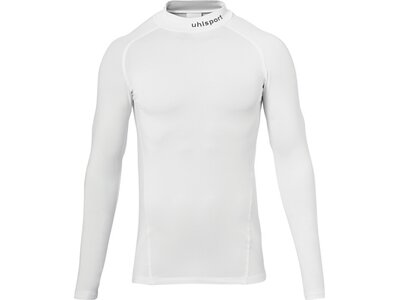 UHLSPORT Herren Teamhose DISTINCTION PRO BASELAYER TURTLE NECK Weiß