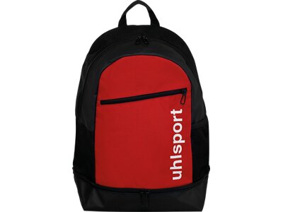 UHLSPORT Rucksack ESSENTIAL BACKPACK W. BOTT. COMPARTM. Rot