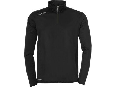 UHLSPORT Herren Sweatshirt Essential 1/4 Zip Top Schwarz